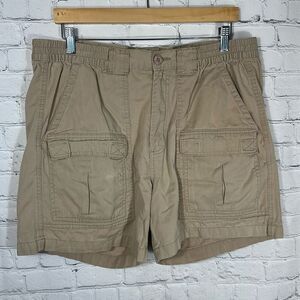 Talos Cargo Shorts Mens Size 38 Hiking Outdoor Climbing Camping Elastic Waist